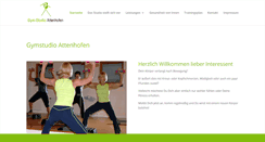 Desktop Screenshot of gymstudio.de